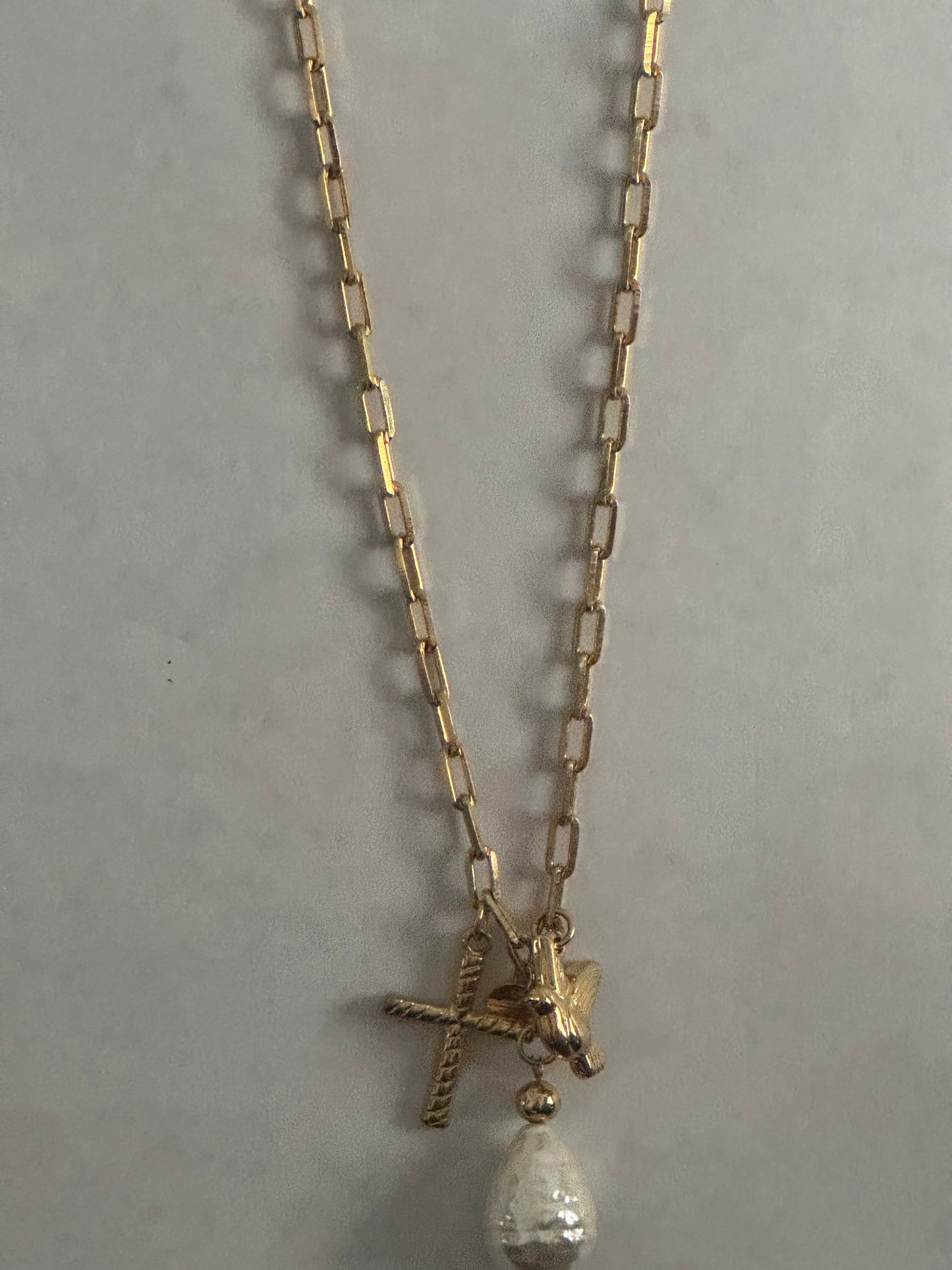 Paper Clip Chain Necklace