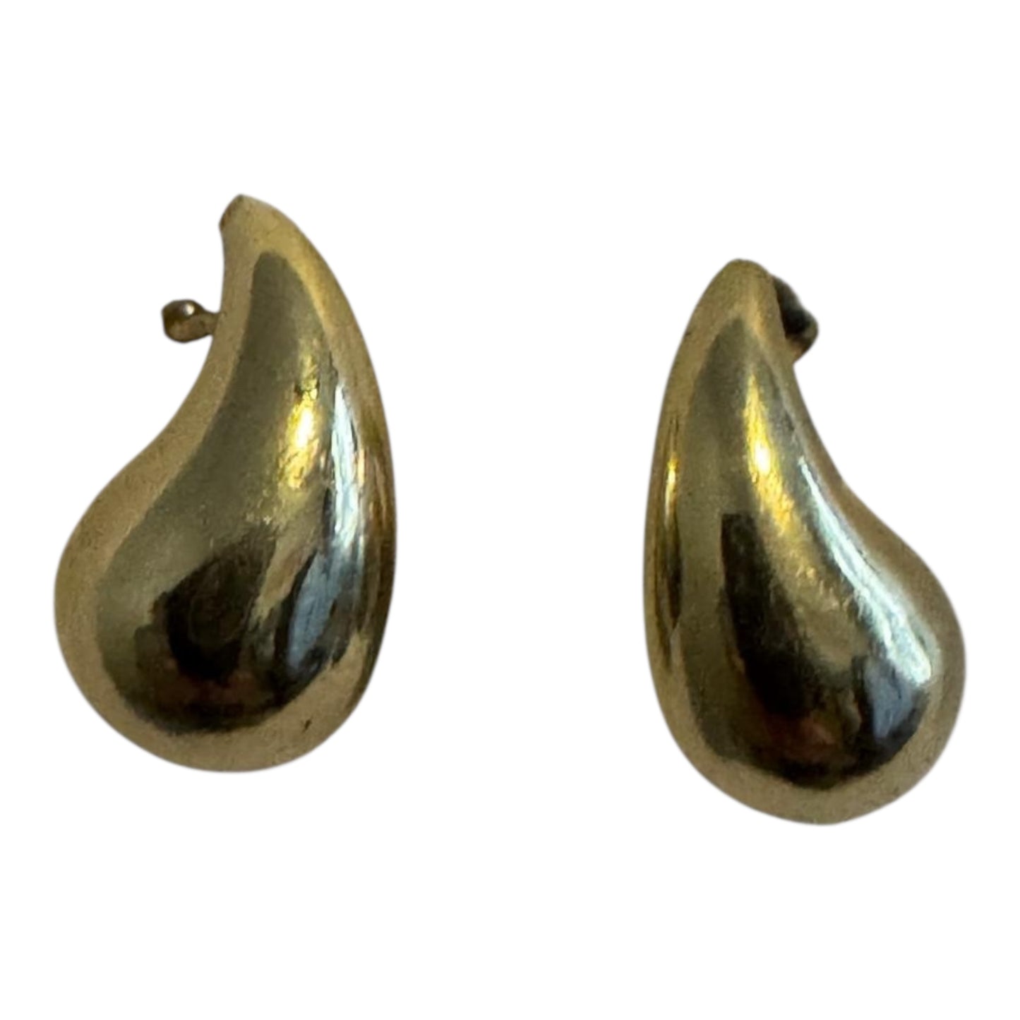 Teardrop 14K Gold Earrings