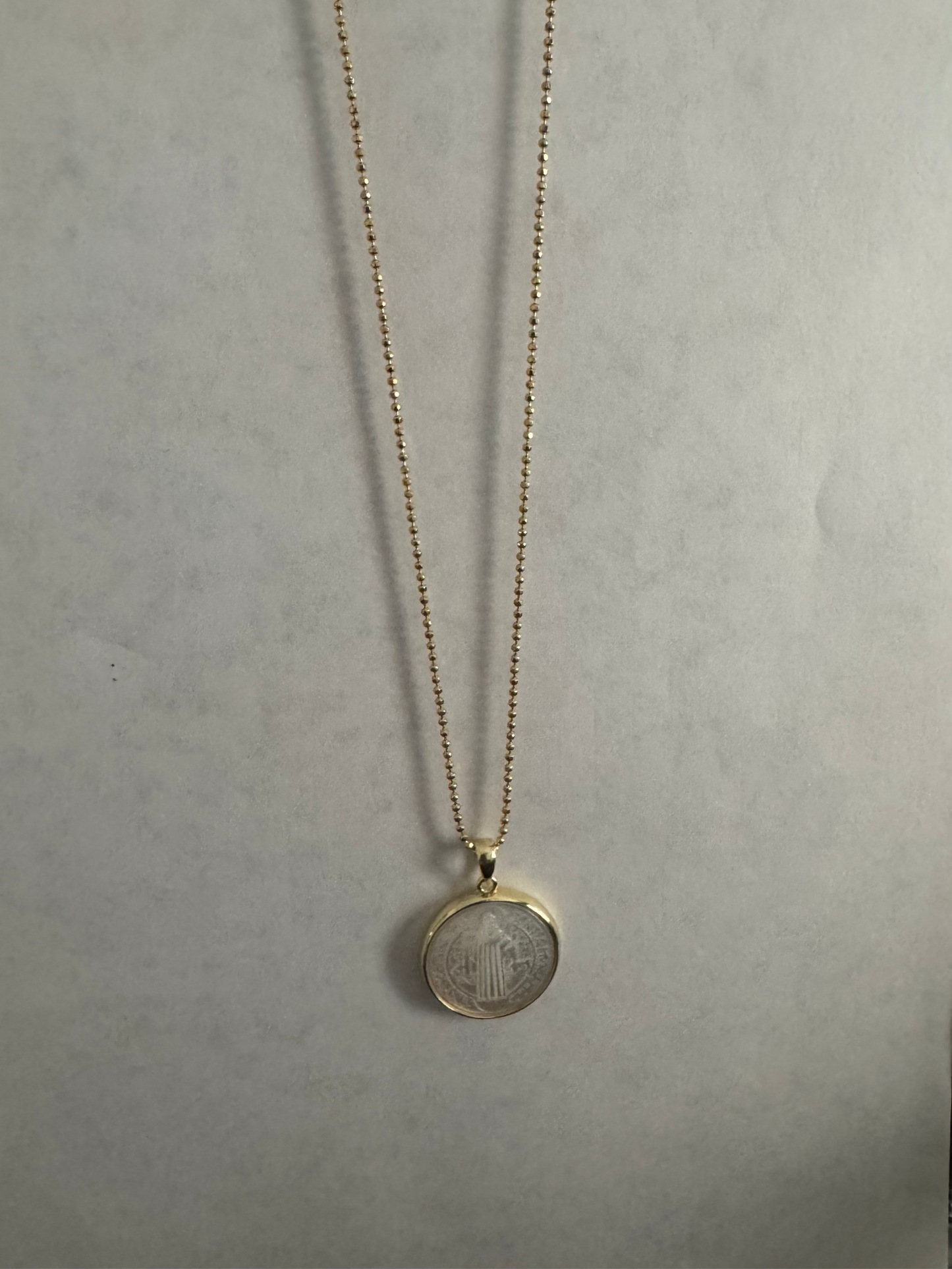 Mother of Pearl Gold Necklace
