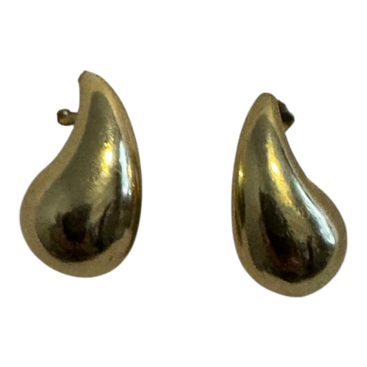 Teardrop 14K Gold Earrings