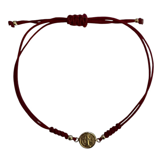 Red Ribbon San Benito Bracelet